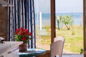 Photo of the view of the sea from the one-bedroom apartment